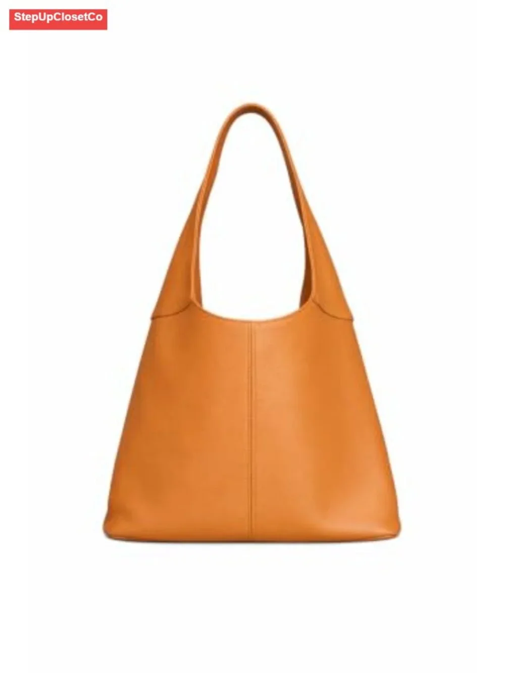 Genuine Italian Leather Large Hobo Shoulder Bag Tote
